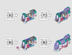 LEGO 70828 instructions page 9 – build guide