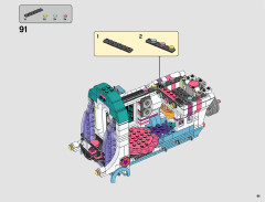 LEGO 70828 instructions page 91 – build guide