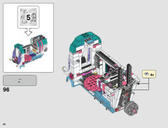LEGO 70828 instructions page 96 – build guide