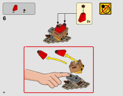 LEGO 70829 instructions page 10 – build guide