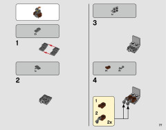 LEGO 70829 instructions page 77 – build guide