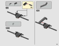 LEGO 70829 instructions page 85 – build guide