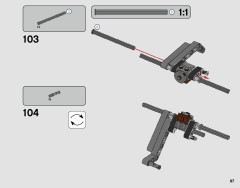 LEGO 70829 instructions page 87 – build guide