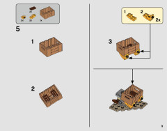 LEGO 70829 instructions page 9 – build guide