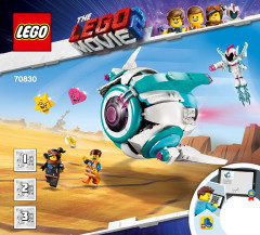 LEGO 70830 instructions page 1 – build guide