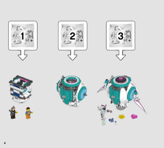 LEGO 70830 instructions page 4 – build guide