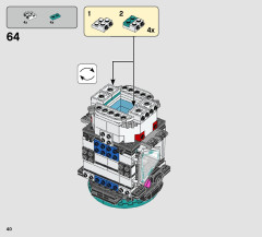 LEGO 70830 instructions page 40 – build guide