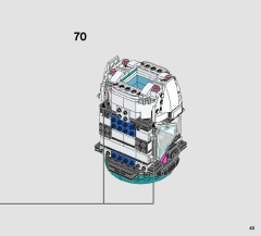 LEGO 70830 instructions page 43 – build guide
