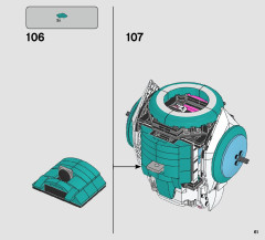 LEGO 70830 instructions page 61 – build guide