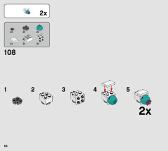 LEGO 70830 instructions page 64 – build guide
