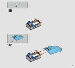 LEGO 70830 instructions page 73 – build guide