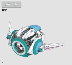 LEGO 70830 instructions page 78 – build guide