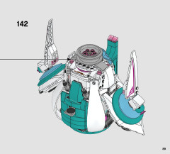 LEGO 70830 instructions page 89 – build guide