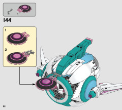 LEGO 70830 instructions page 92 – build guide