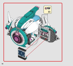 LEGO 70830 instructions page 94 – build guide