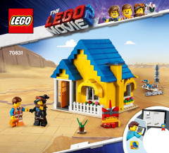 LEGO 70831 instructions page 1 – build guide