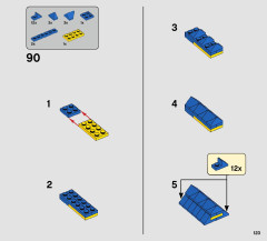 LEGO 70831 instructions page 123 – build guide