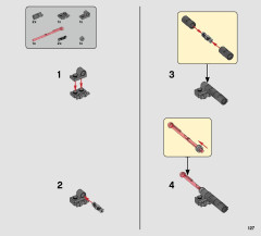 LEGO 70831 instructions page 127 – build guide