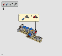 LEGO 70831 instructions page 20 – build guide