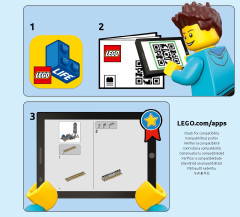 LEGO 70831 instructions page 3 – build guide