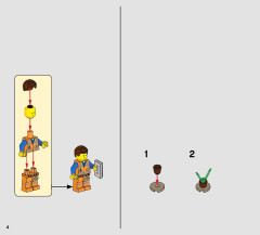 LEGO 70831 instructions page 4 – build guide