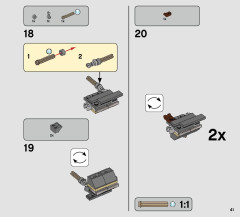 LEGO 70831 instructions page 41 – build guide