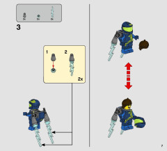 LEGO 70831 instructions page 7 – build guide