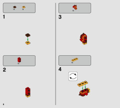 LEGO 70831 instructions page 8 – build guide