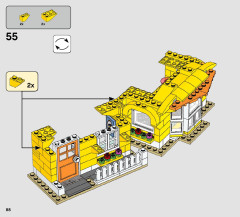 LEGO 70831 instructions page 88 – build guide