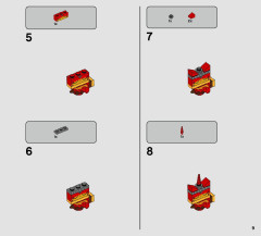 LEGO 70831 instructions page 9 – build guide
