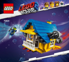 LEGO 70831 instructions page 1 – build guide