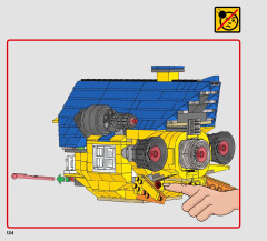 LEGO 70831 instructions page 124 – build guide
