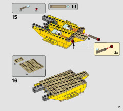 LEGO 70831 instructions page 17 – build guide