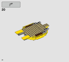 LEGO 70831 instructions page 20 – build guide