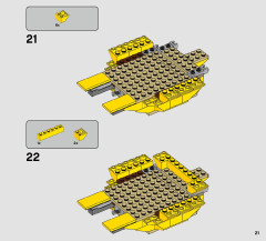 LEGO 70831 instructions page 21 – build guide