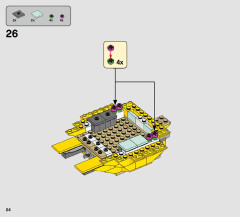 LEGO 70831 instructions page 24 – build guide