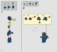 LEGO 70831 instructions page 4 – build guide