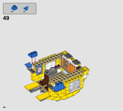 LEGO 70831 instructions page 44 – build guide