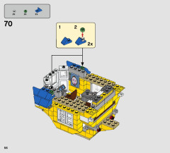 LEGO 70831 instructions page 56 – build guide