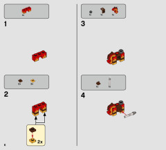 LEGO 70831 instructions page 6 – build guide