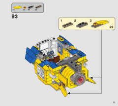 LEGO 70831 instructions page 71 – build guide