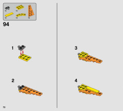 LEGO 70831 instructions page 72 – build guide