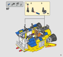 LEGO 70831 instructions page 79 – build guide