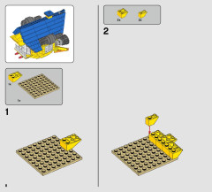 LEGO 70831 instructions page 8 – build guide