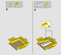 LEGO 70831 instructions page 9 – build guide