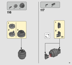 LEGO 70831 instructions page 91 – build guide