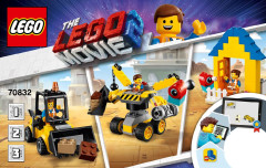 LEGO 70832 instructions page 1 – build guide