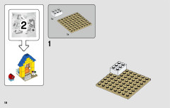 LEGO 70832 instructions page 18 – build guide