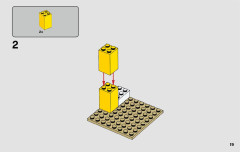 LEGO 70832 instructions page 19 – build guide