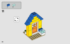 LEGO 70832 instructions page 28 – build guide